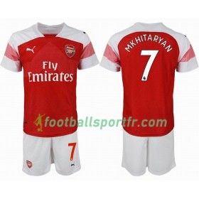 Tenue Arsenal MKHITARYAN 7 Enfant Domicile 2018-2019 Maillot de Foot